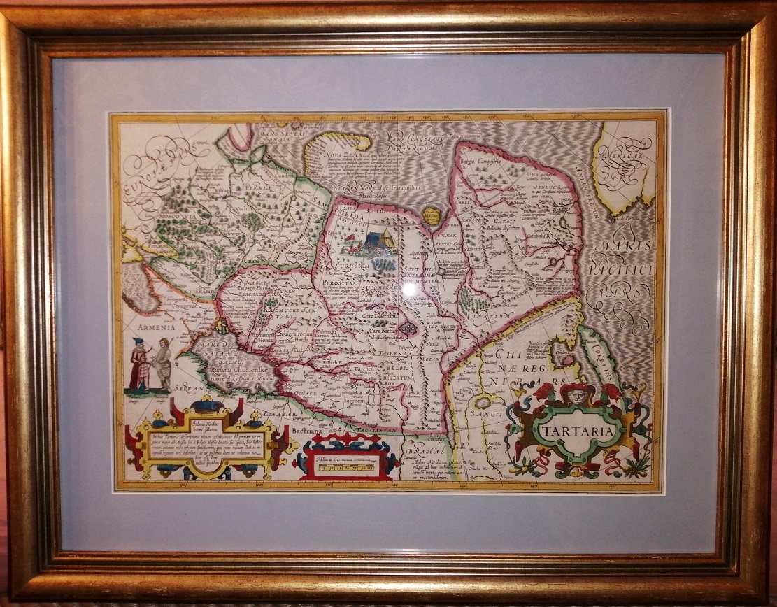 Карта Тартарии 1633 год. RRR